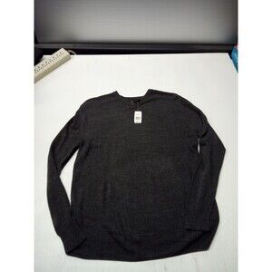 Tricots St. Raphael Men's Gray Long Sleeve V-Neck Sweater Size Medium